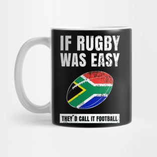 South Africa Rugby Funny Support Gift Active Mug